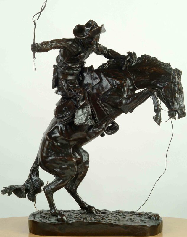 The Bronco Buster Frederic Remington (1861 - 1909) Bronze, 1895
